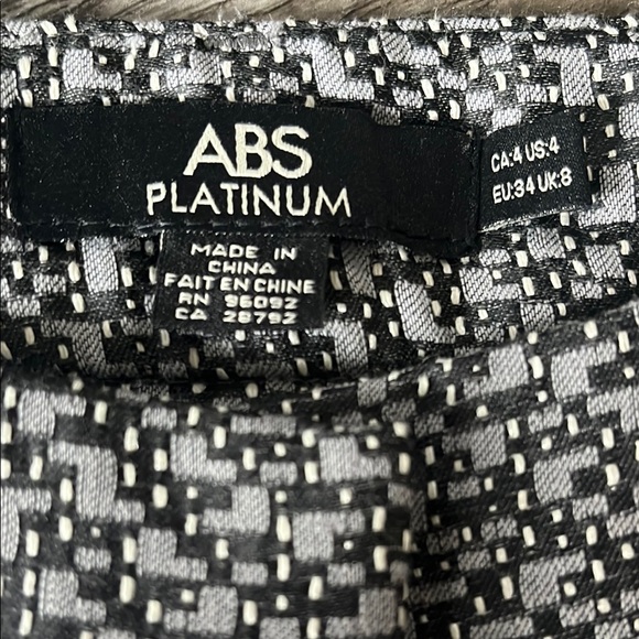 ABS Platinum Women’s Patterned Pants - Picture 2 of 4